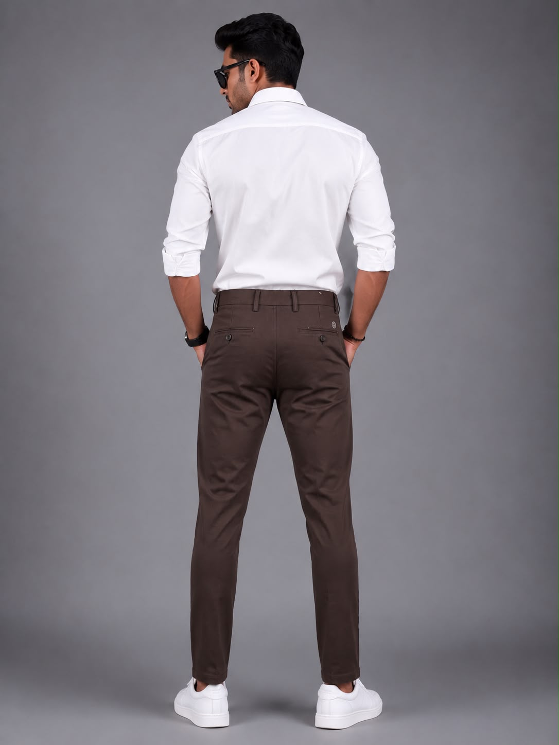 RAW FADE Premium Cotton Lycra Chinos-008