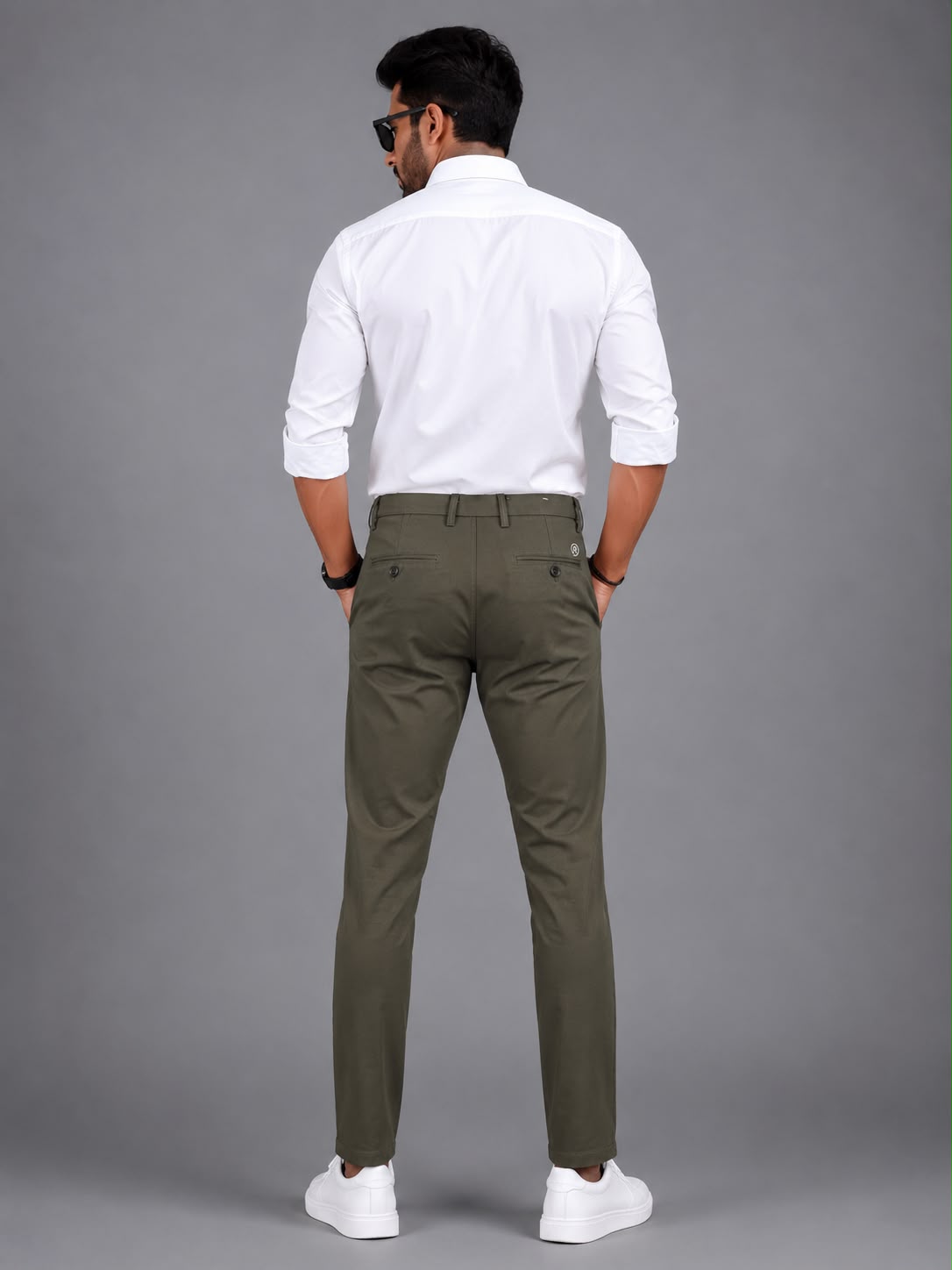 RAW FADE Premium Cotton Lycra Chinos-010