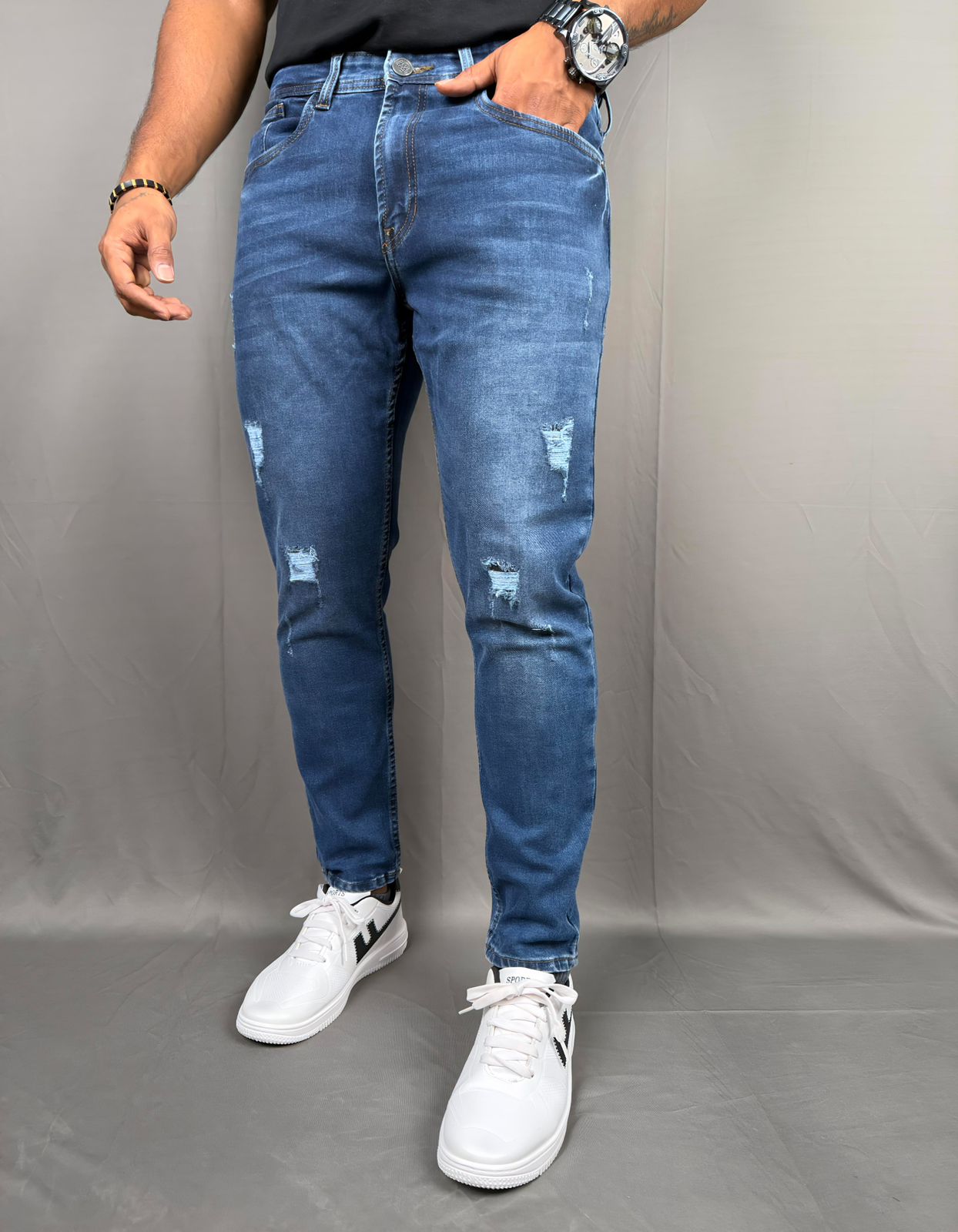 TORN JEANS BC-002