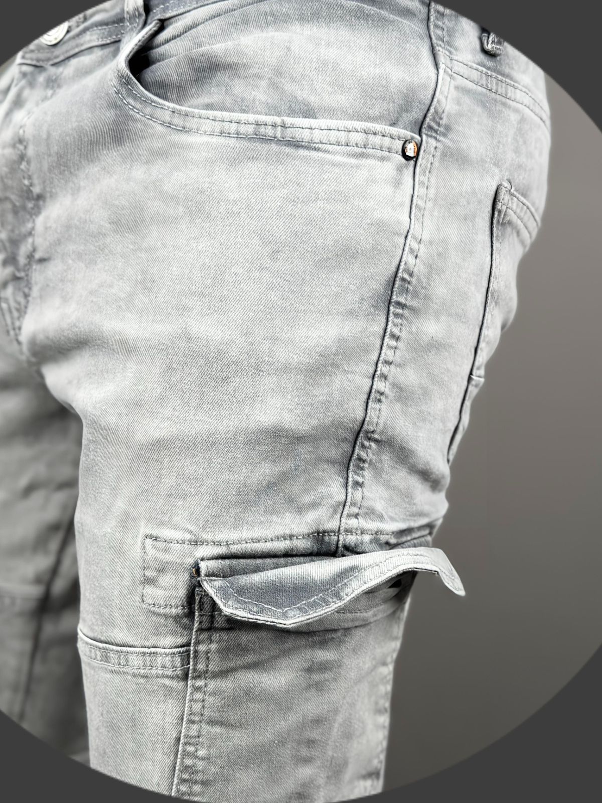 DENIM CARGOS BC-005