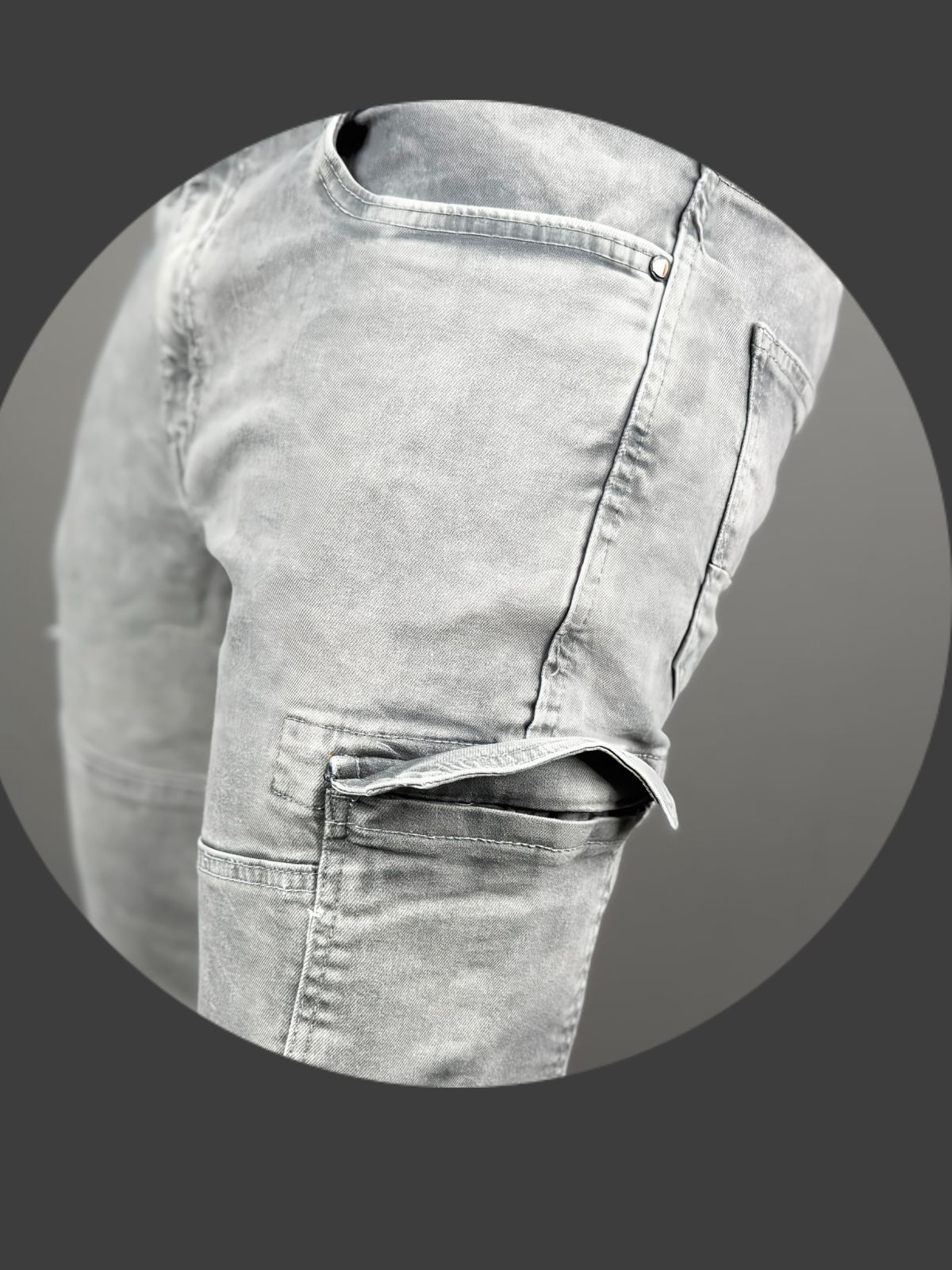 DENIM CARGOS BC-001