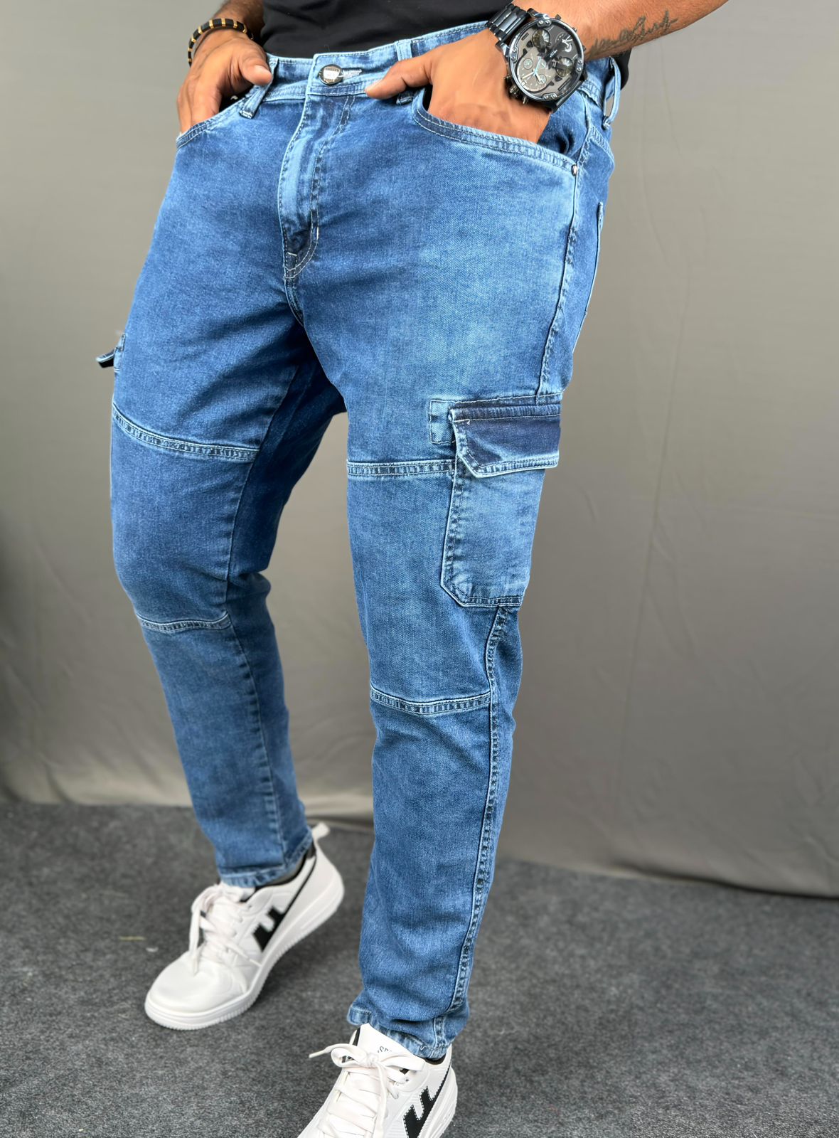 DENIM CARGOS BC-004
