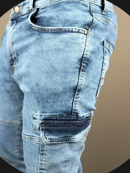 DENIM CARGOS BC-002