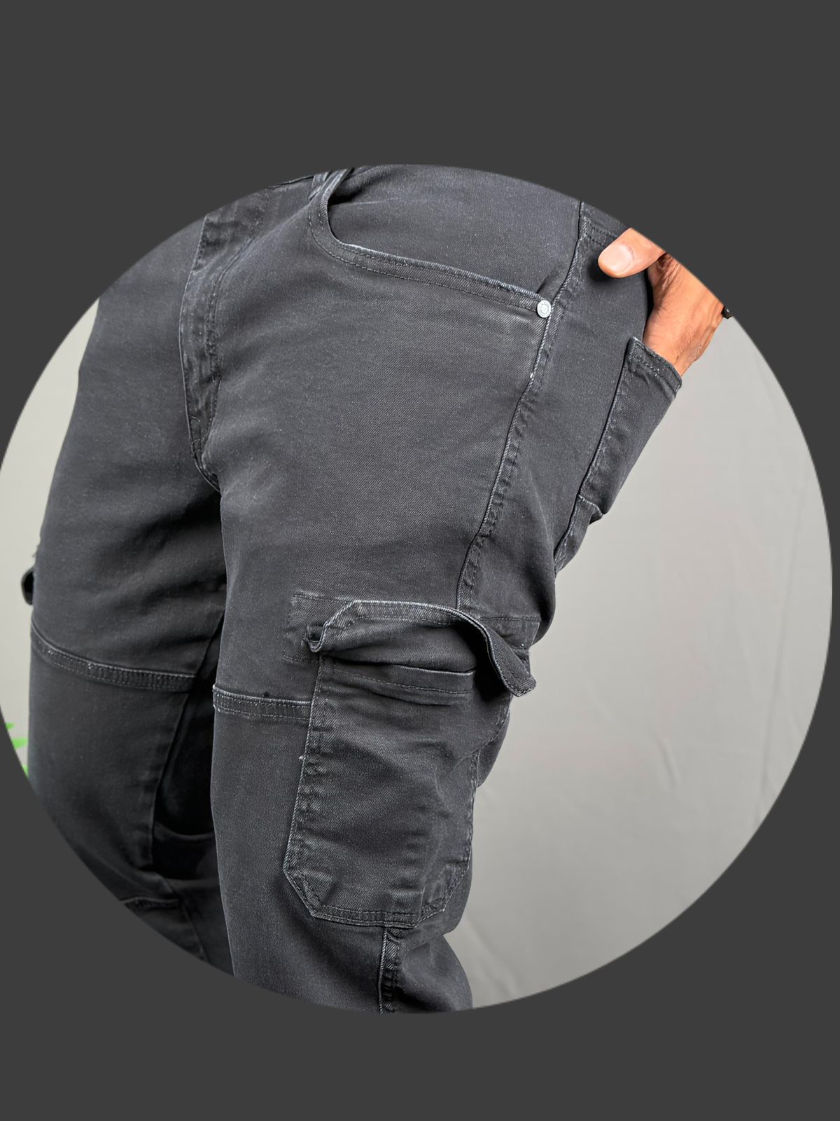 DENIM CARGOS BC-007