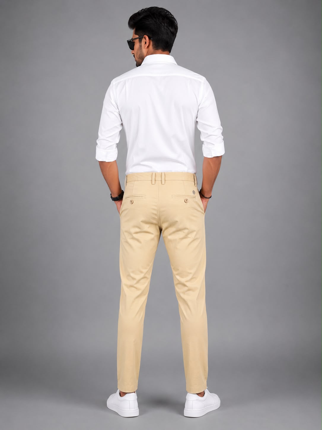 RAW FADE Premium Cotton Lycra Chinos-002