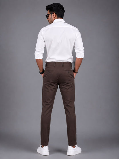 RAW FADE Premium Cotton Lycra Chinos-008