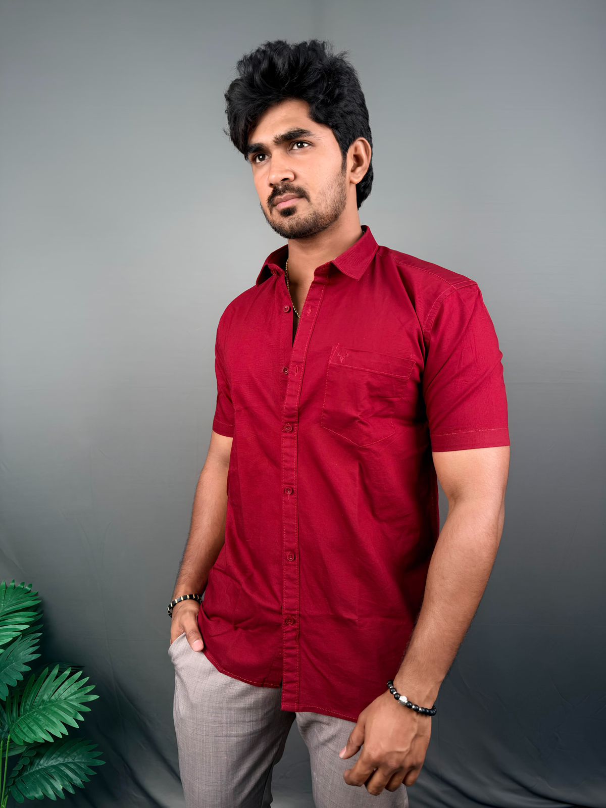 OXFORD PLAIN H/S 2F-006