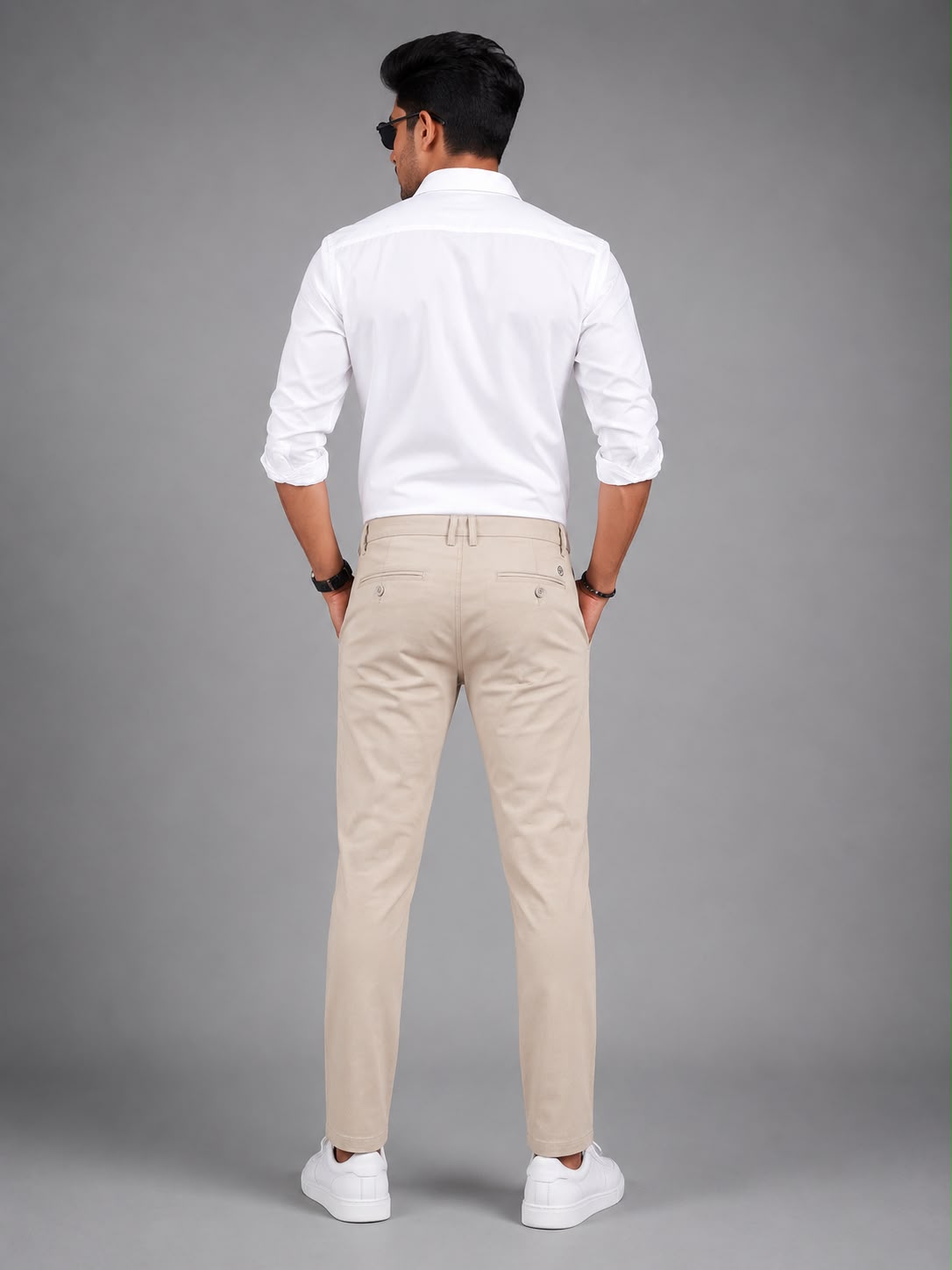 RAW FADE Premium Cotton Lycra Chinos-006
