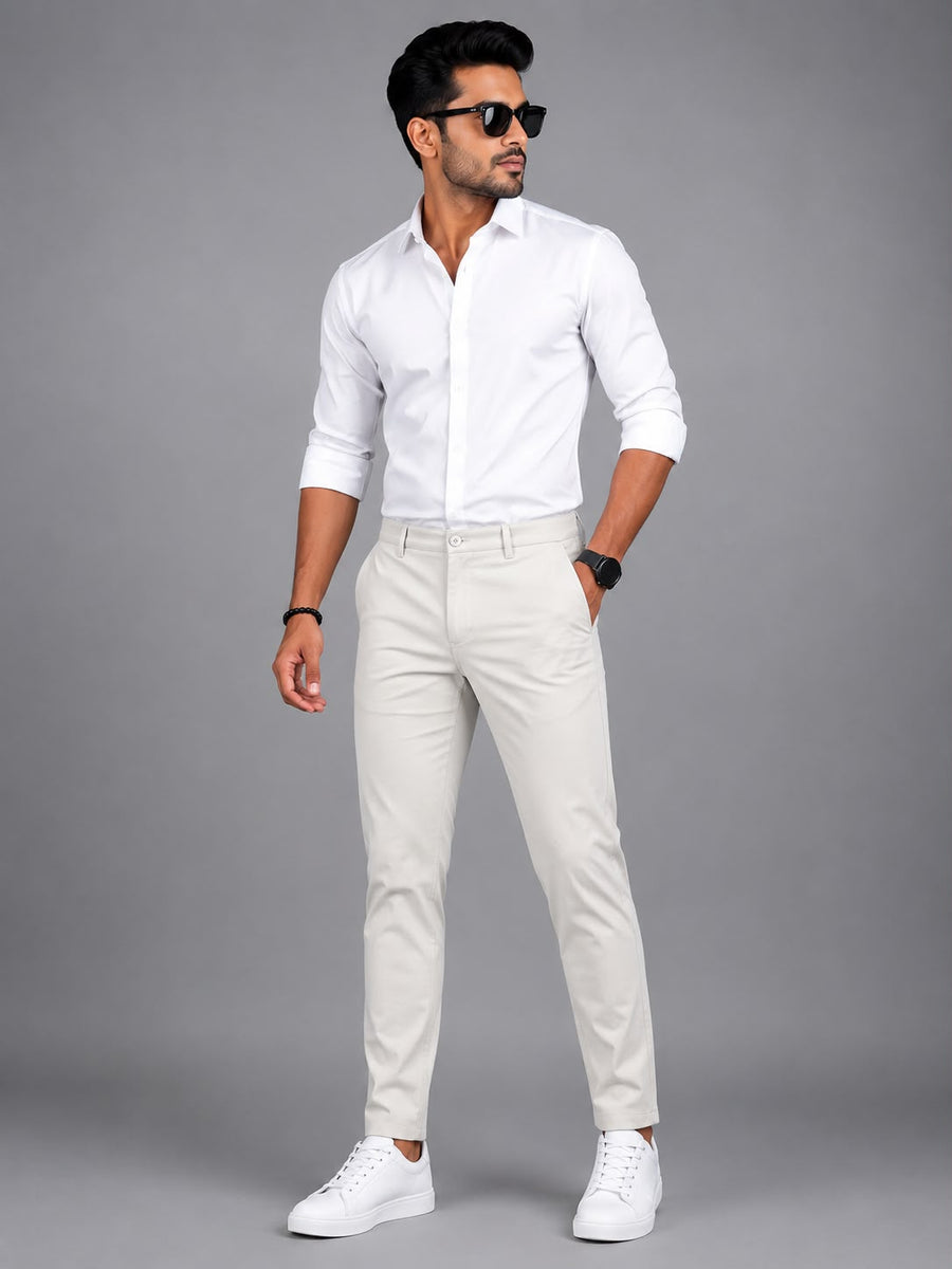 RAW FADE Premium Cotton Lycra Chinos-004