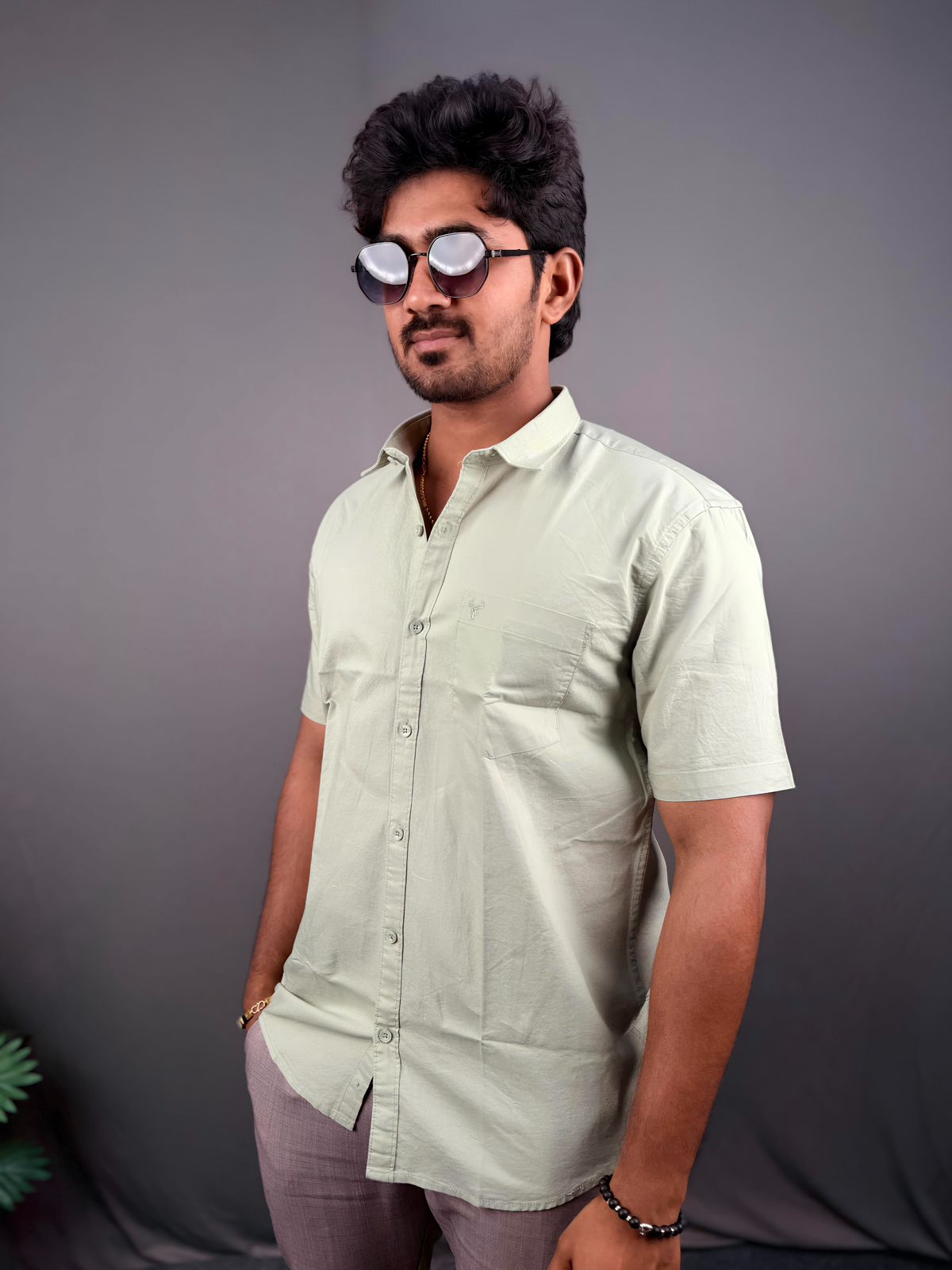 OXFORD PLAIN H/S 2F-001