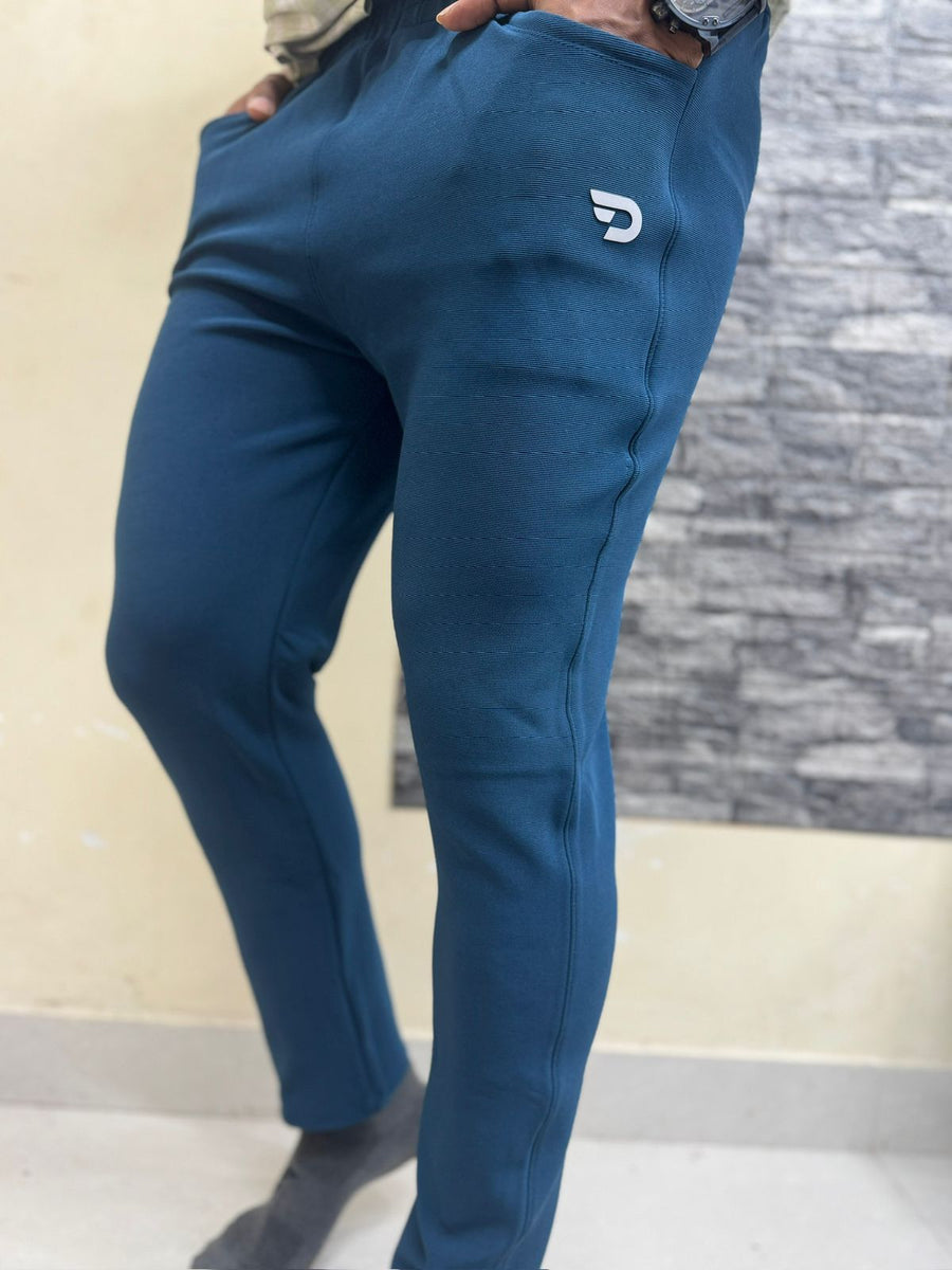 RAWFADE Track Pants for Men – Heavy GSM Dobby Fabric Sports Wear