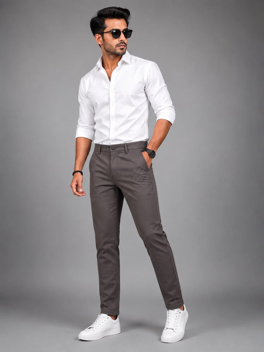 RAW FADE Premium Cotton Lycra Chinos-003