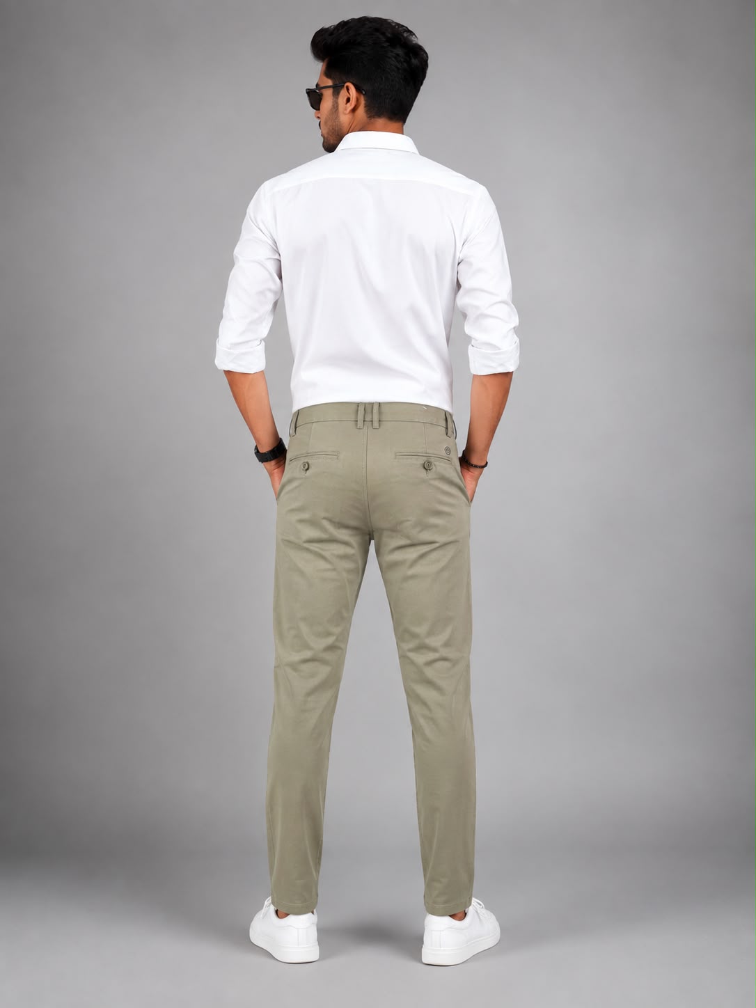 RAW FADE Premium Cotton Lycra Chinos-007