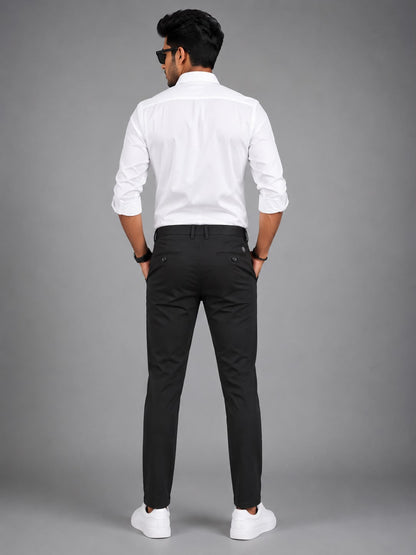 RAW FADE Premium Cotton Lycra Chinos-001